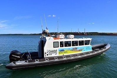 Discover Coast and Cleddau boat trips are now operating from Milford Waterfront