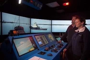 A marine navigation simulation suite has been installed at the Port of Milford Haven