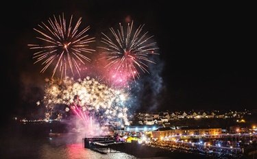 Milford Haven Round Table’s firework display will be the grand finale of half term activities at Milford Waterfront